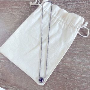 Cookie amethyst David Yurman necklace